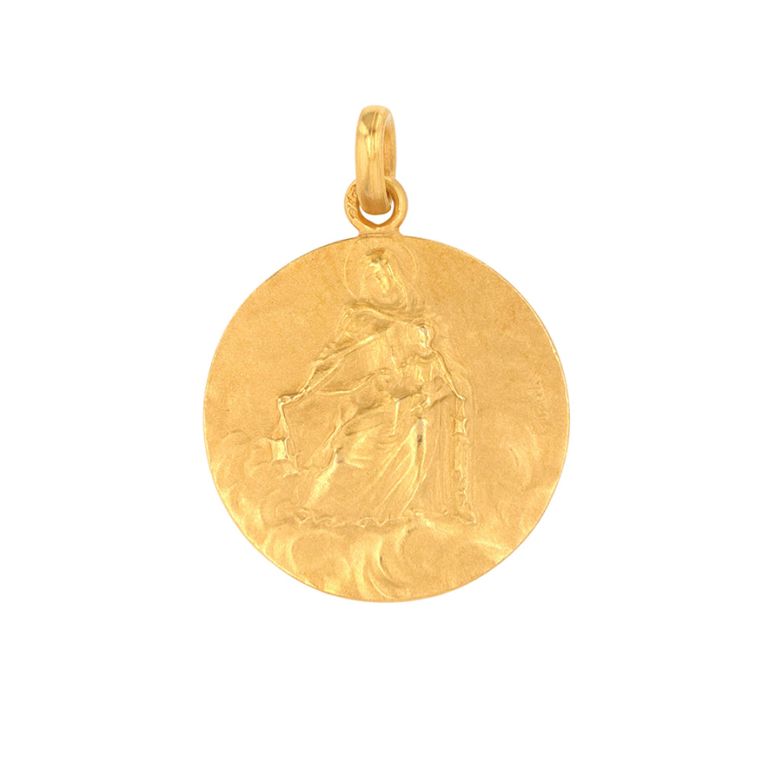 Médaille scapulaire or jaune 4.40g Comme neuf -  reconditionné disponible sur Gemme Les Bijoux
